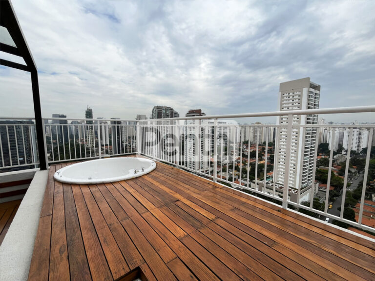 Exclusiva cobertura de 134 m² no Brooklin